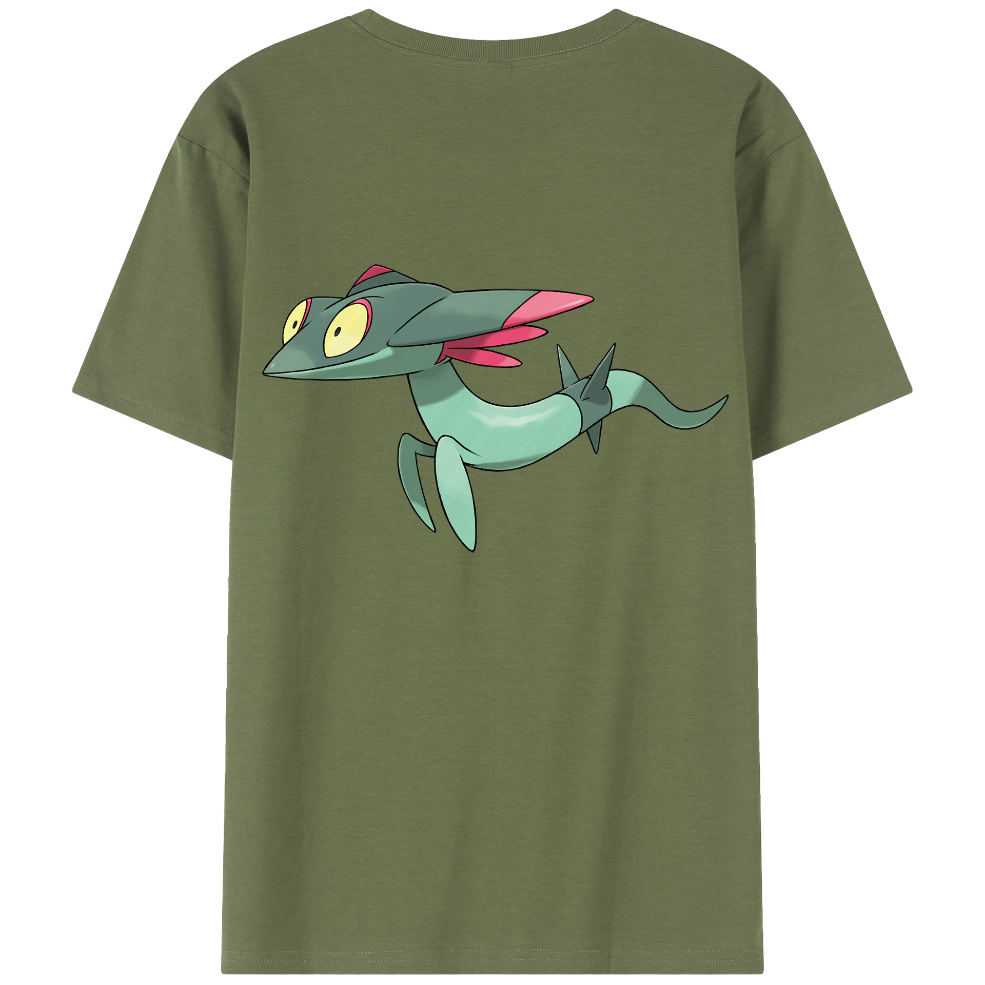 （画像用） ポケットモンスター Pokémon 綿100％半袖Tシャツ（背面プリント）